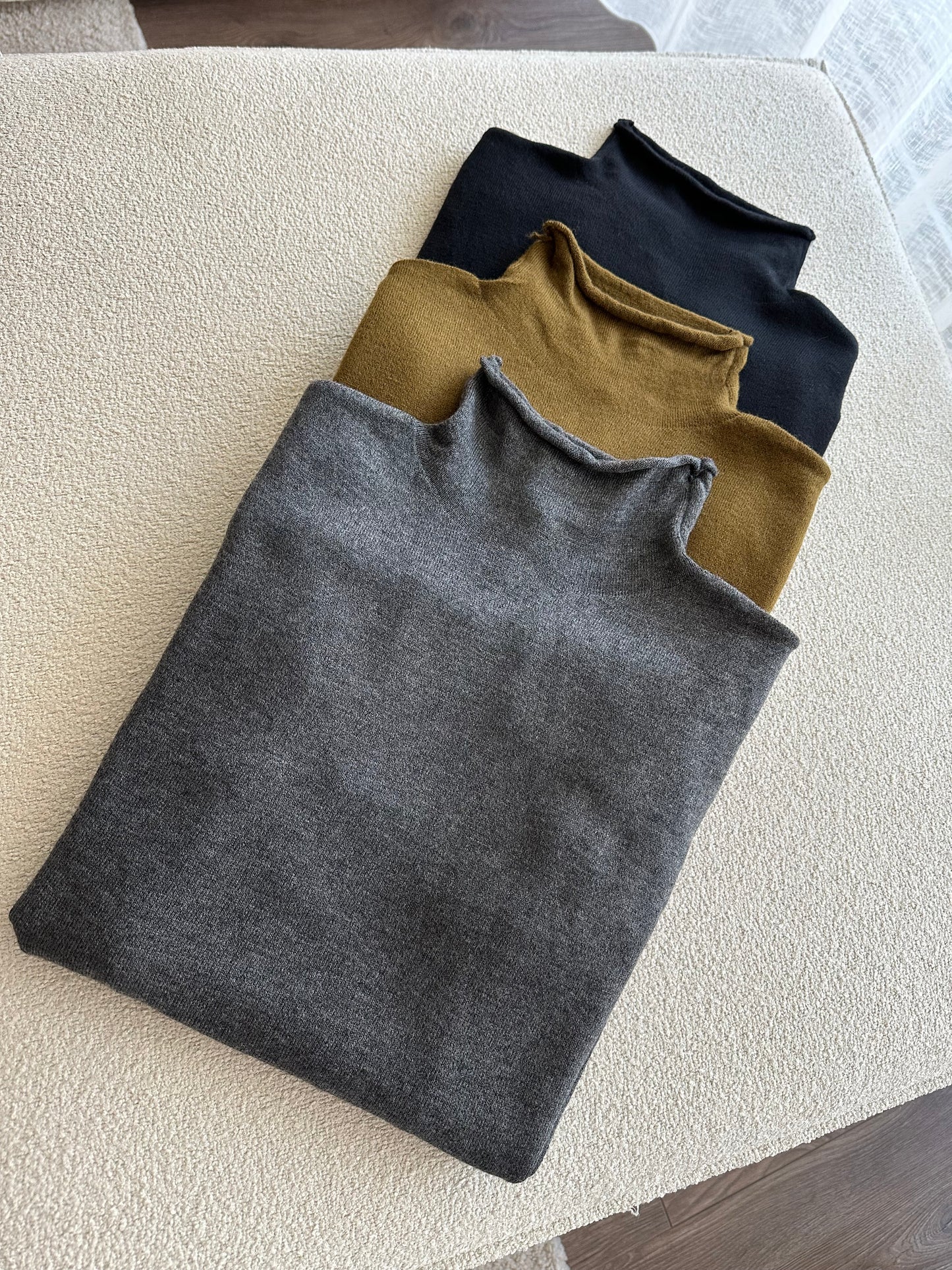 Balıkçı yaka dilvin triko