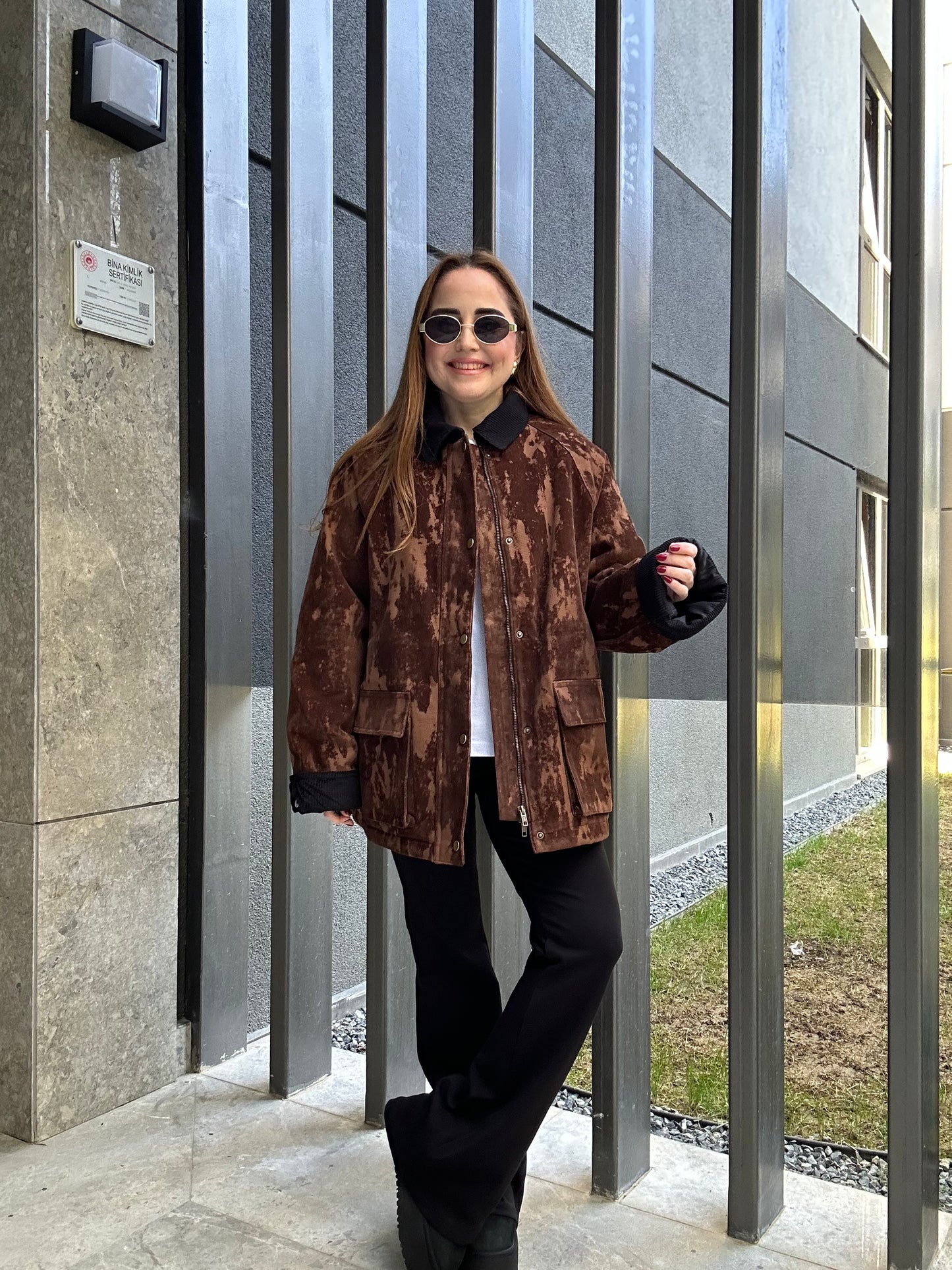 Tasarım kapitone mont