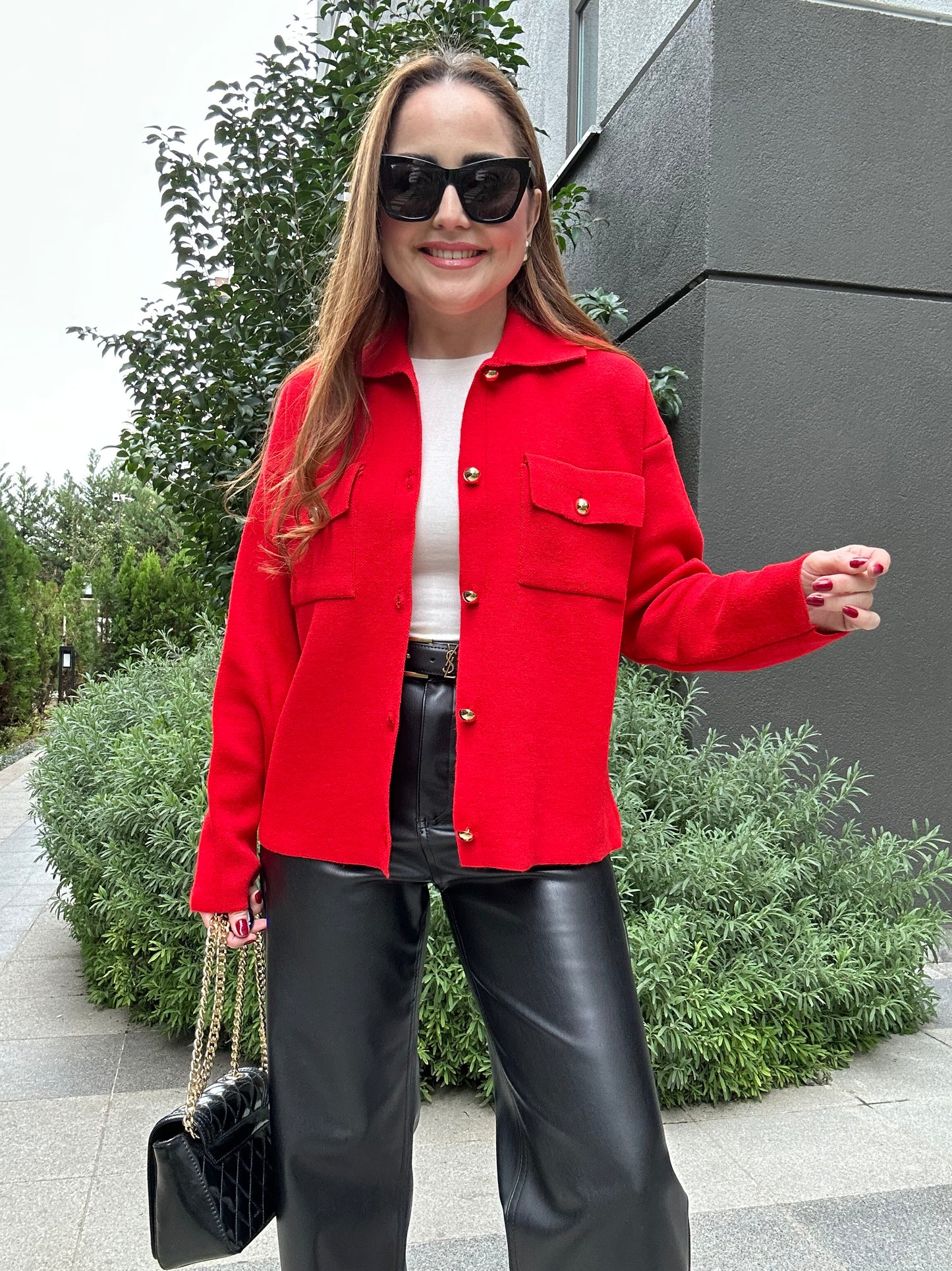 Çelik örgü hırka