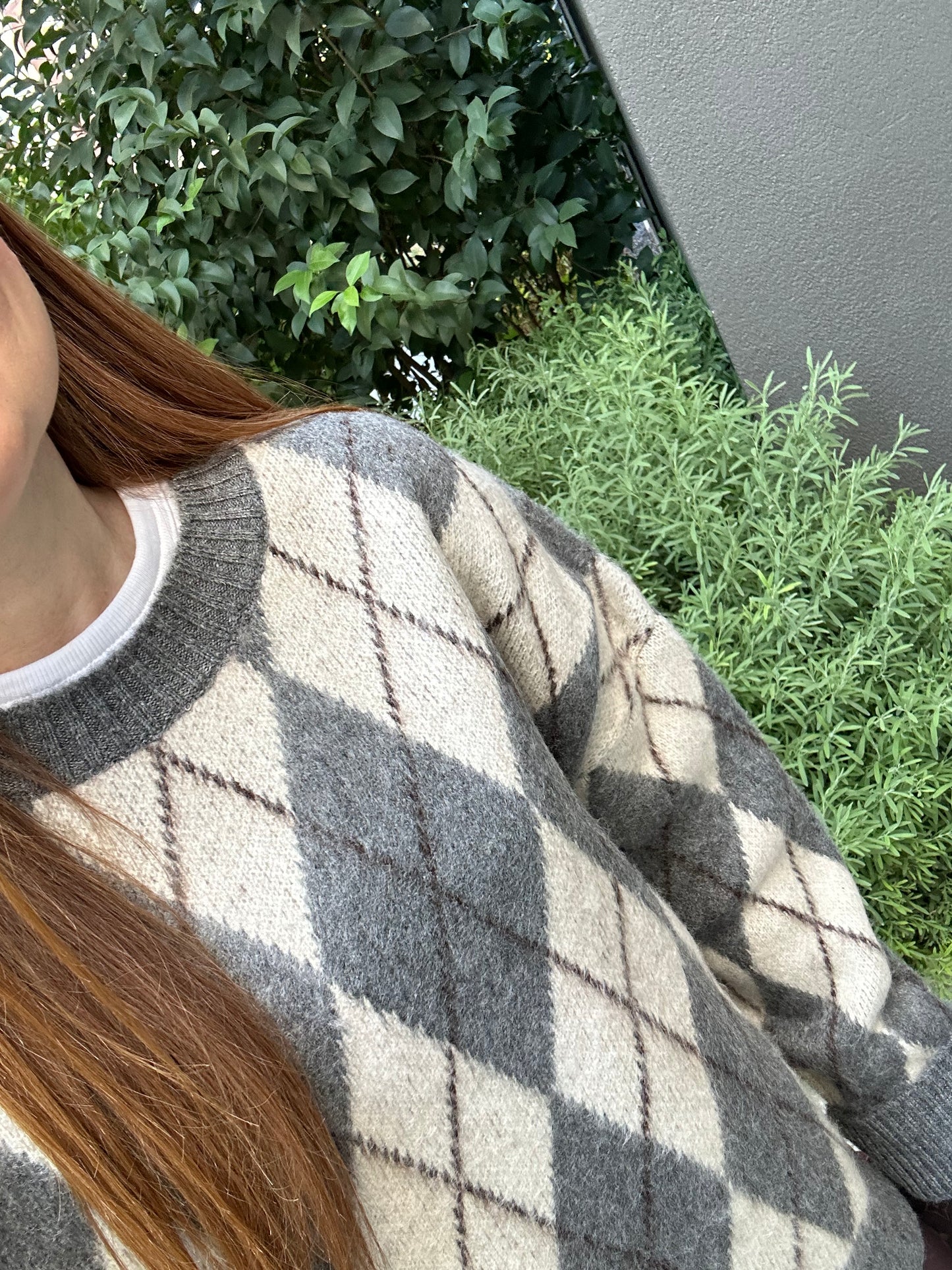 Premium kalın baklava kazak