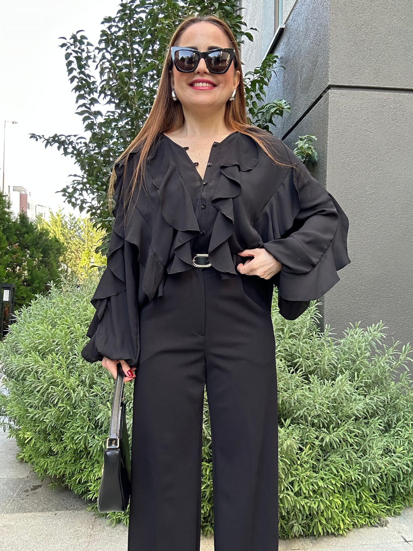 Volanlı Bluz