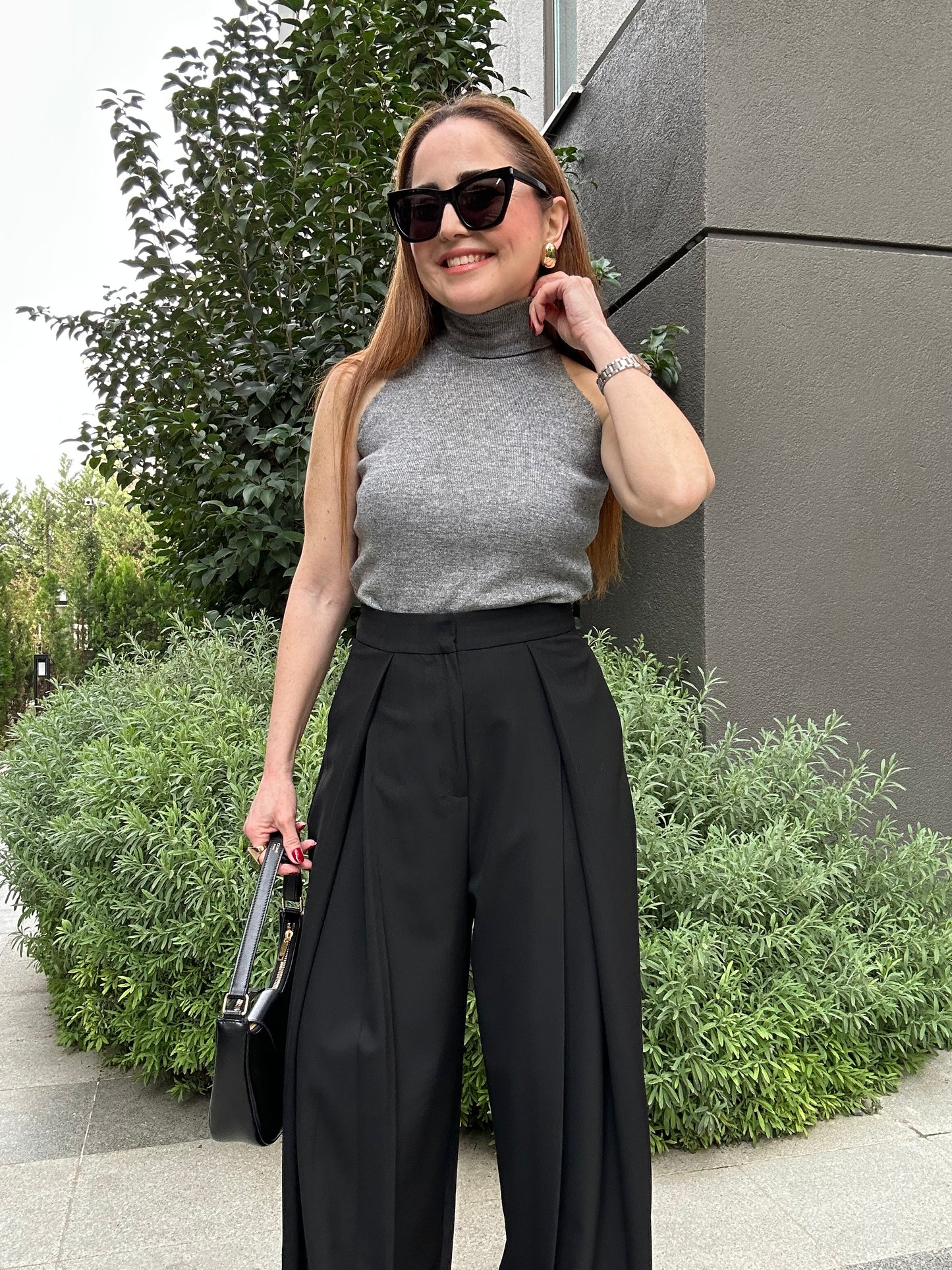 Premium pileli pantolon