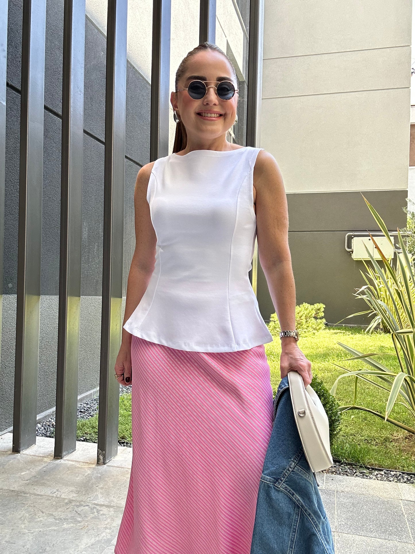 Volanlı likralı dilvin body