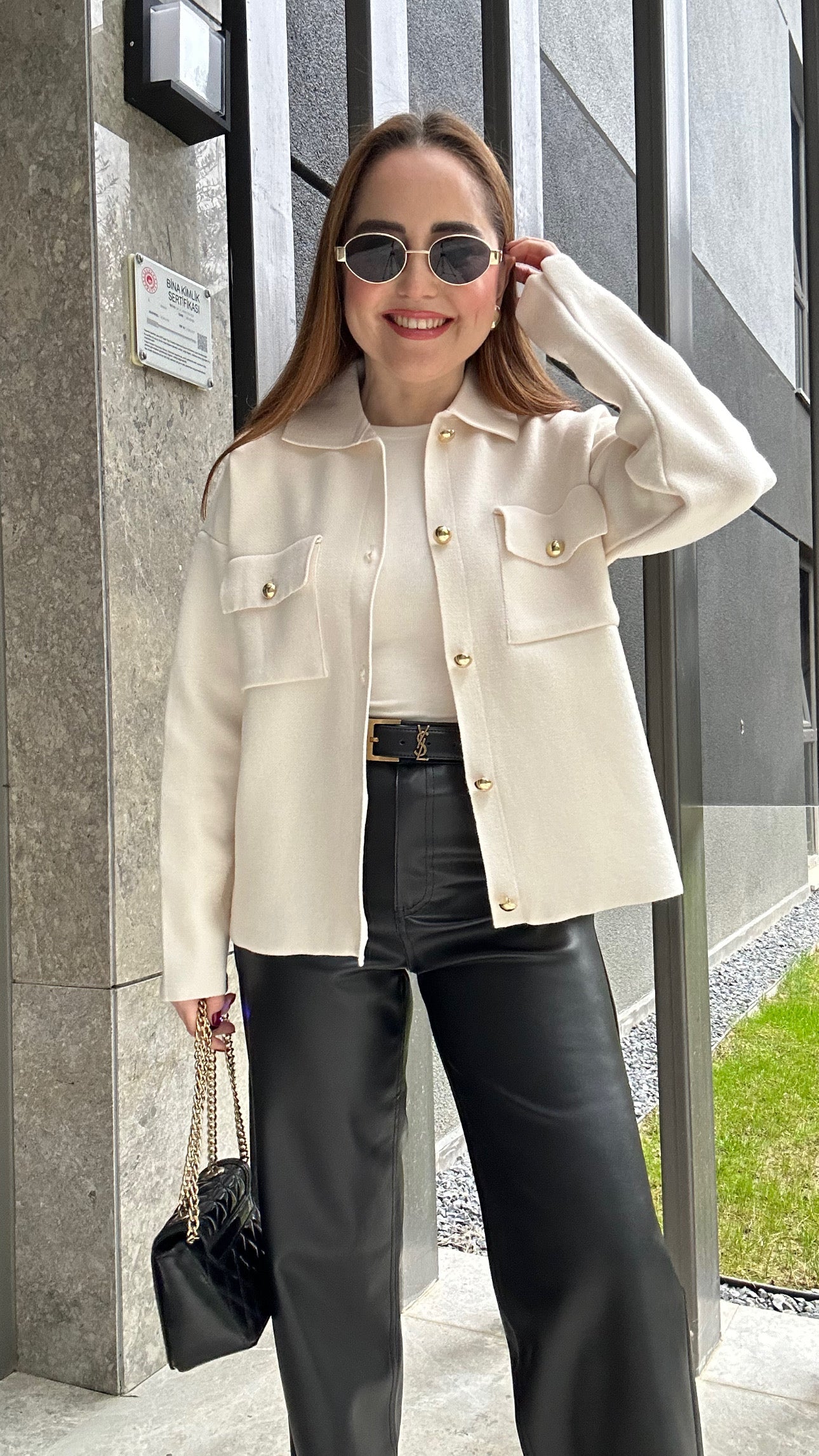 Çelik örgü hırka