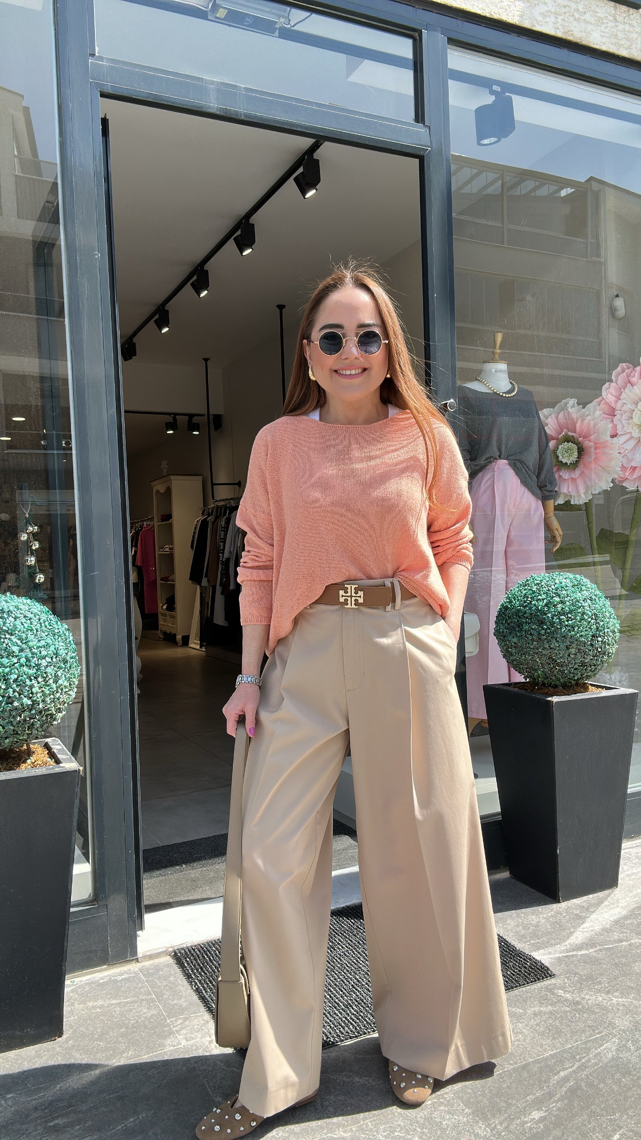 Premium poplin pantolon