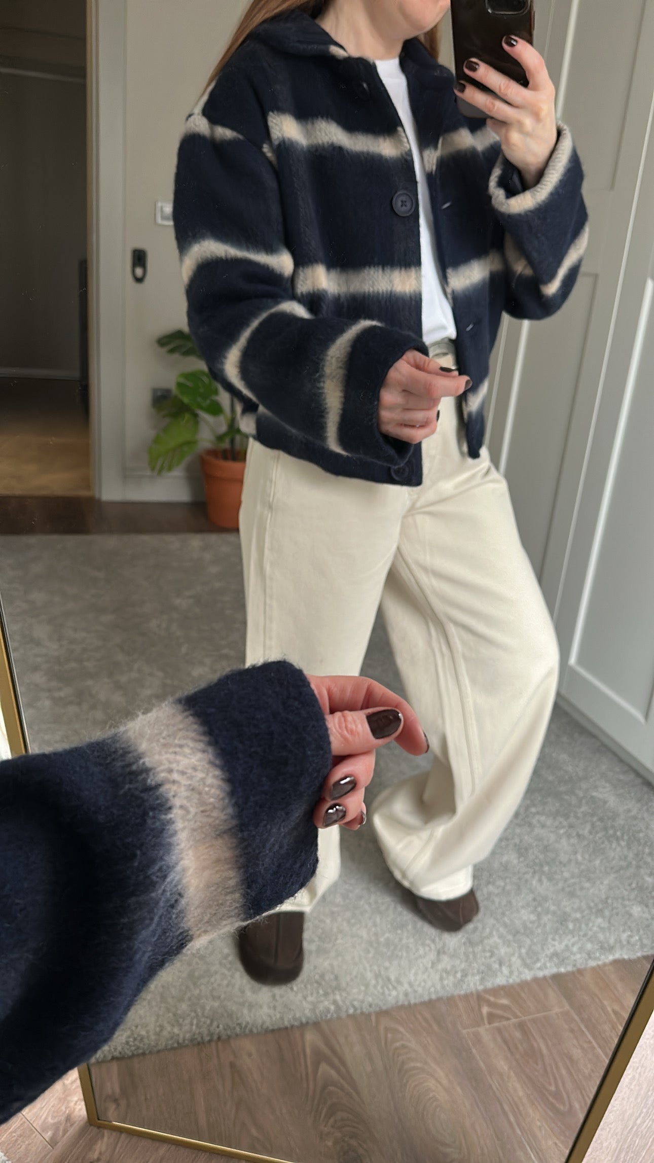 Yumuşak ekose ceket