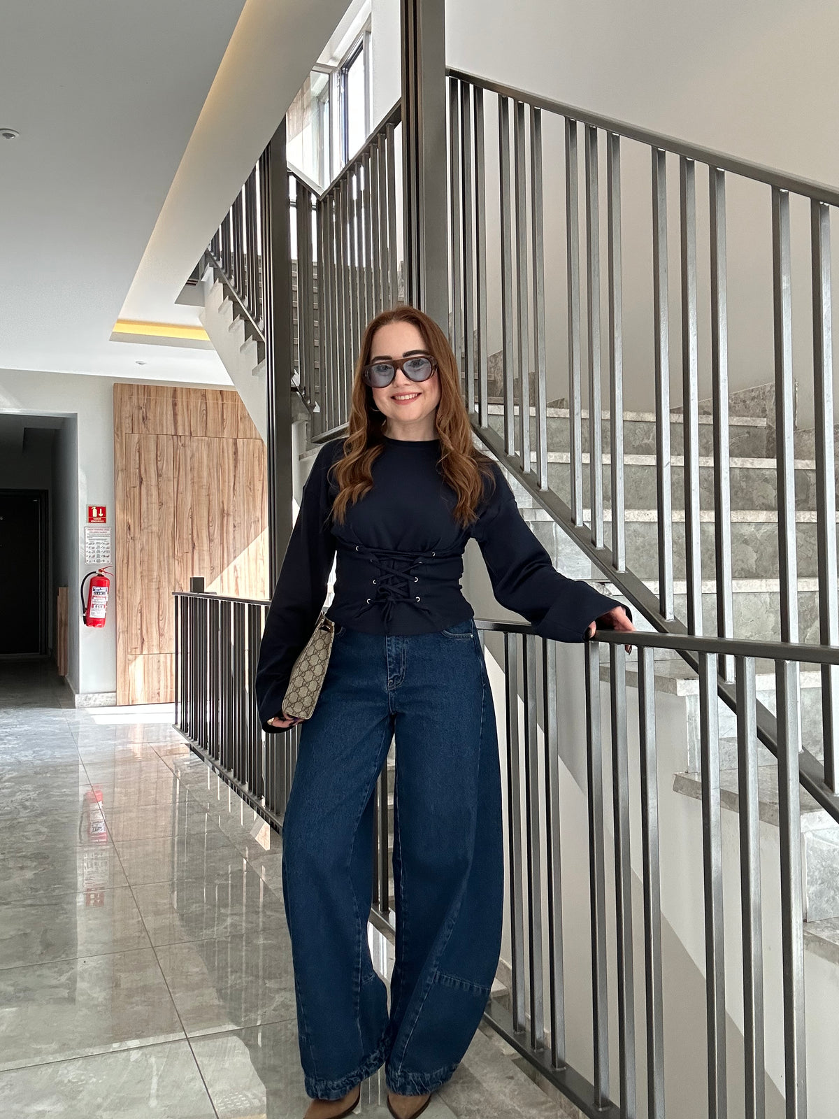 Lovi bağlamalı tişört