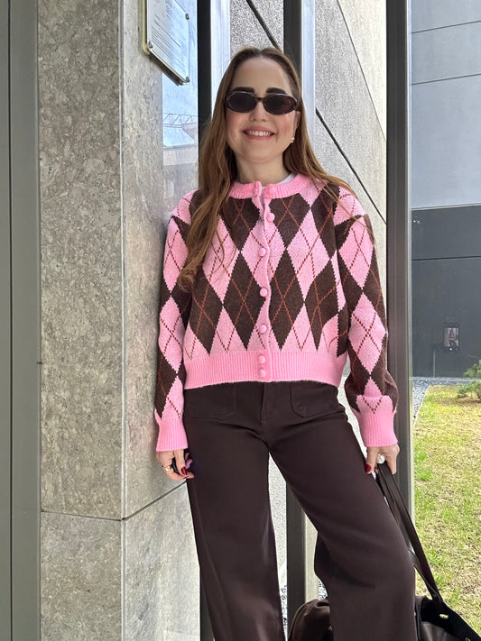 Premium tok baklava hırka