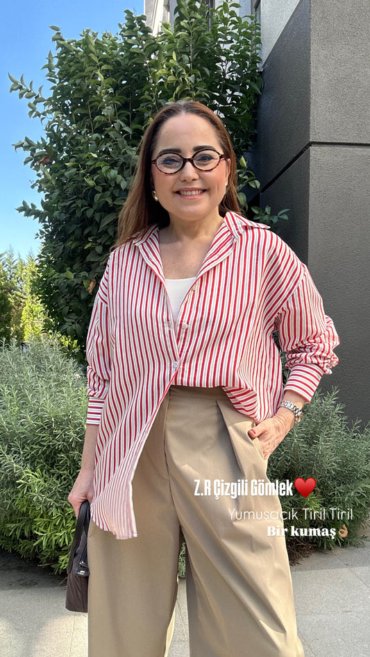 Stripe çizgili gömlek