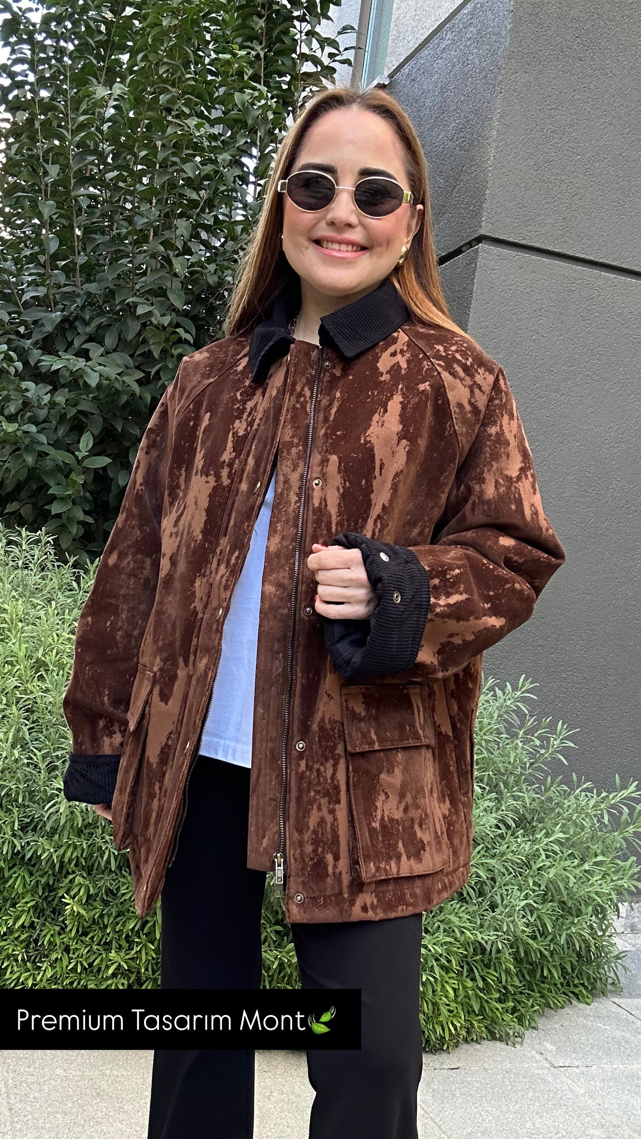 Tasarım kapitone mont