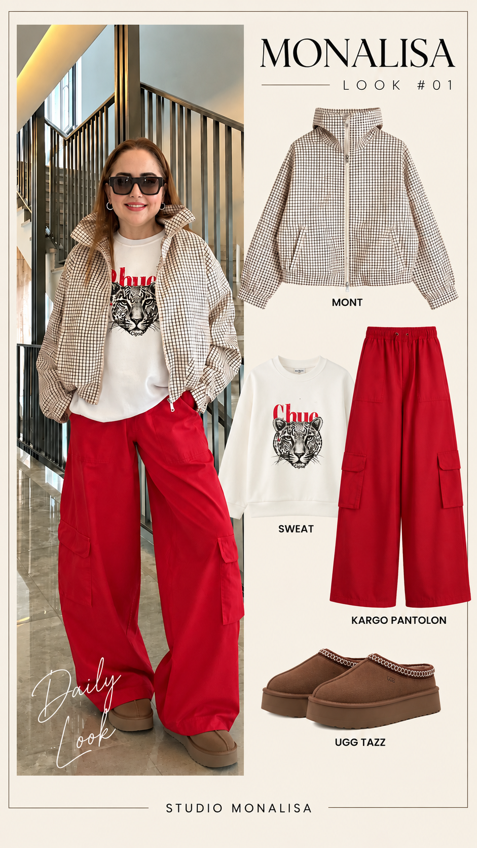 Vera kargo pantolon