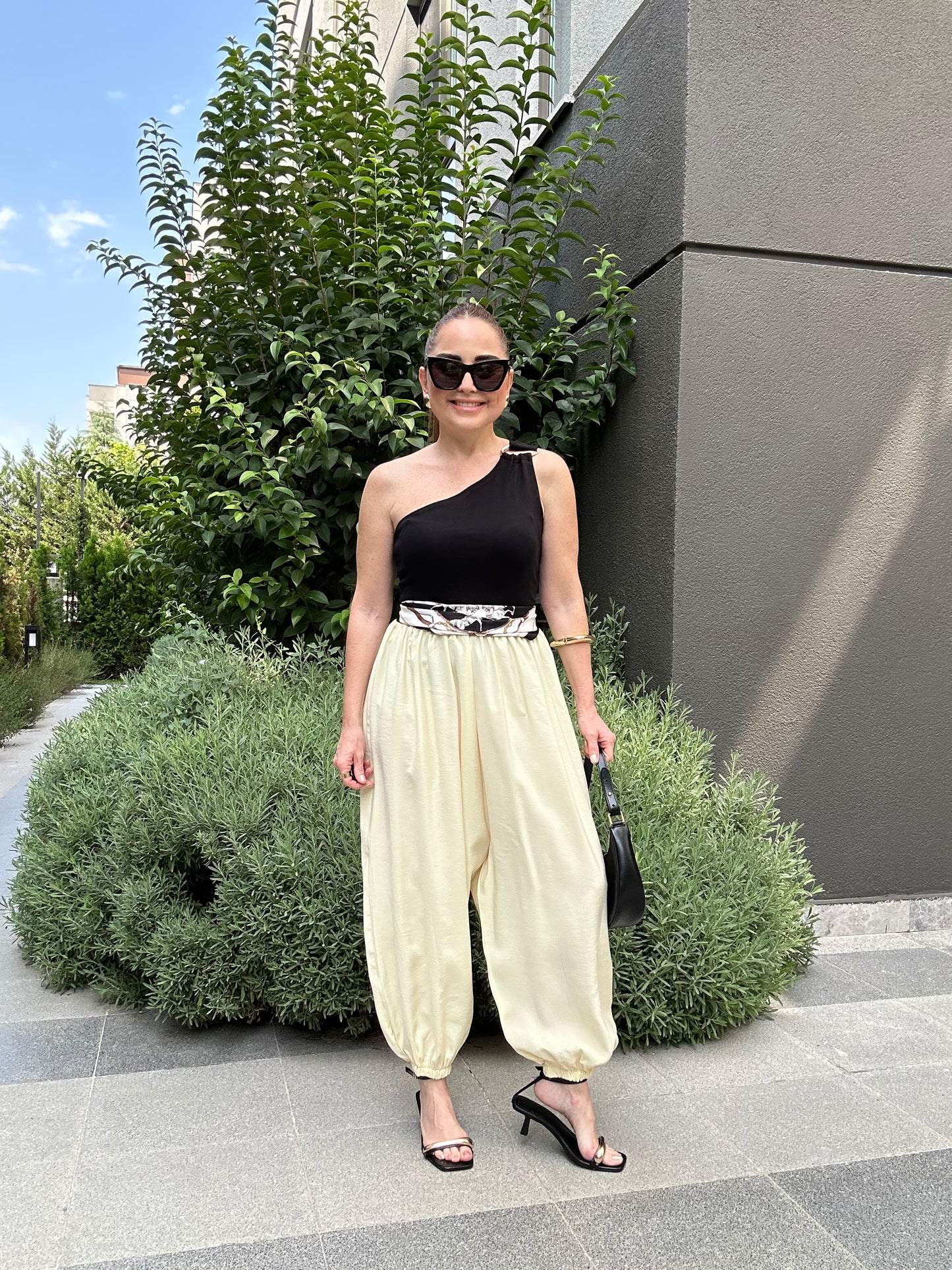 Tensel şalvar pantolon