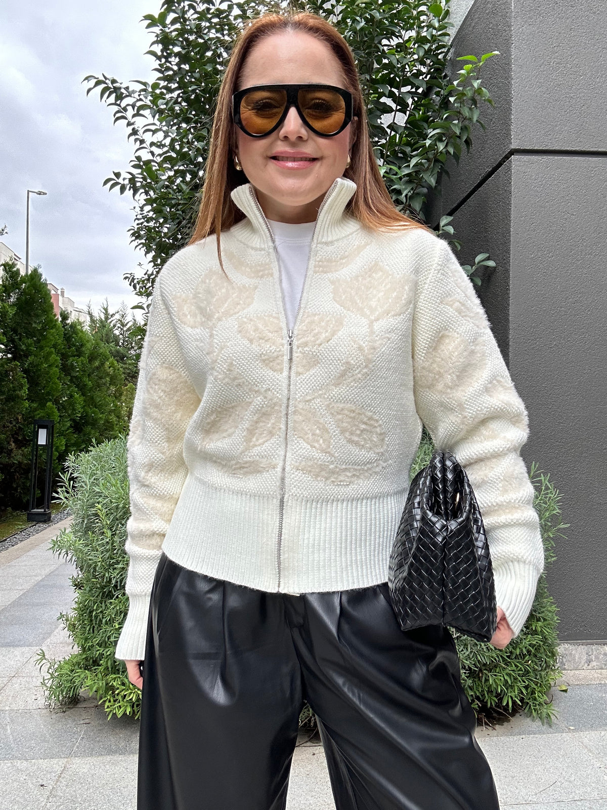 Lilian premium dokulu hırka