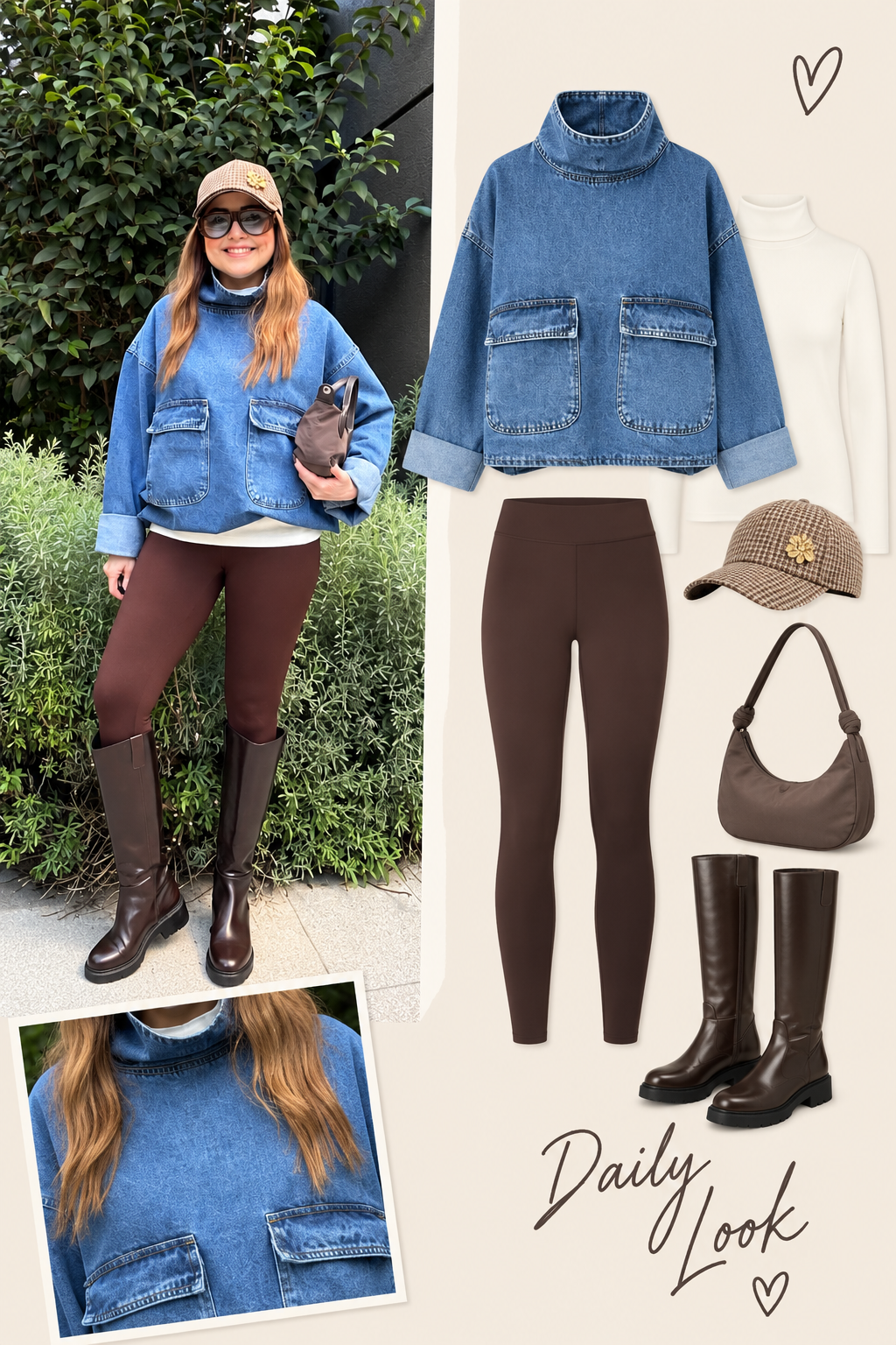 Mood denim sweat