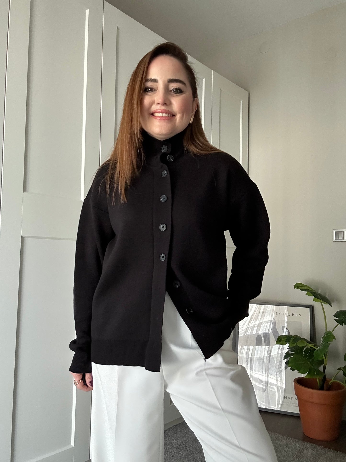 Marka muadil dik yaka hırka