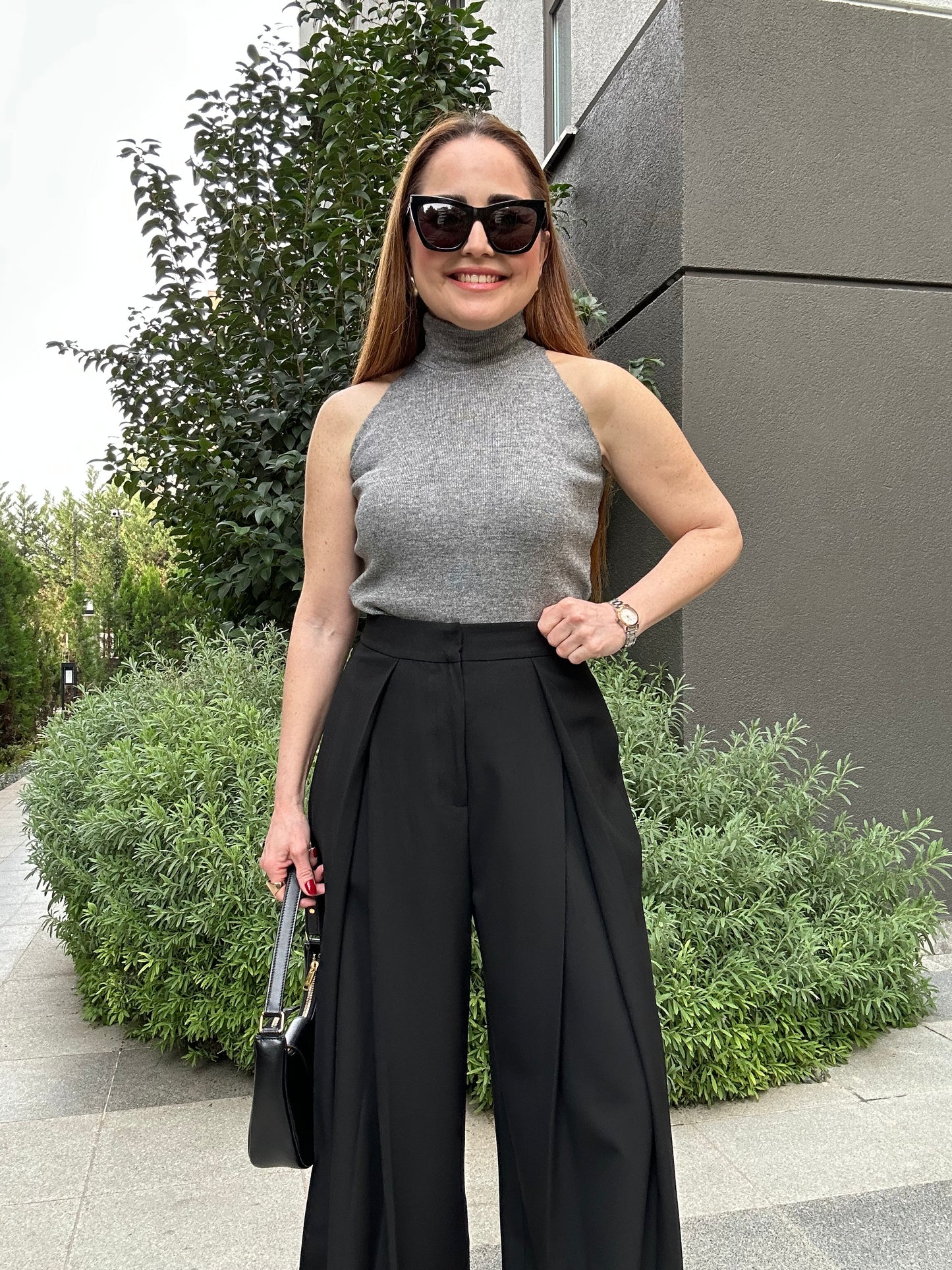 Balıkçı kolsuz triko