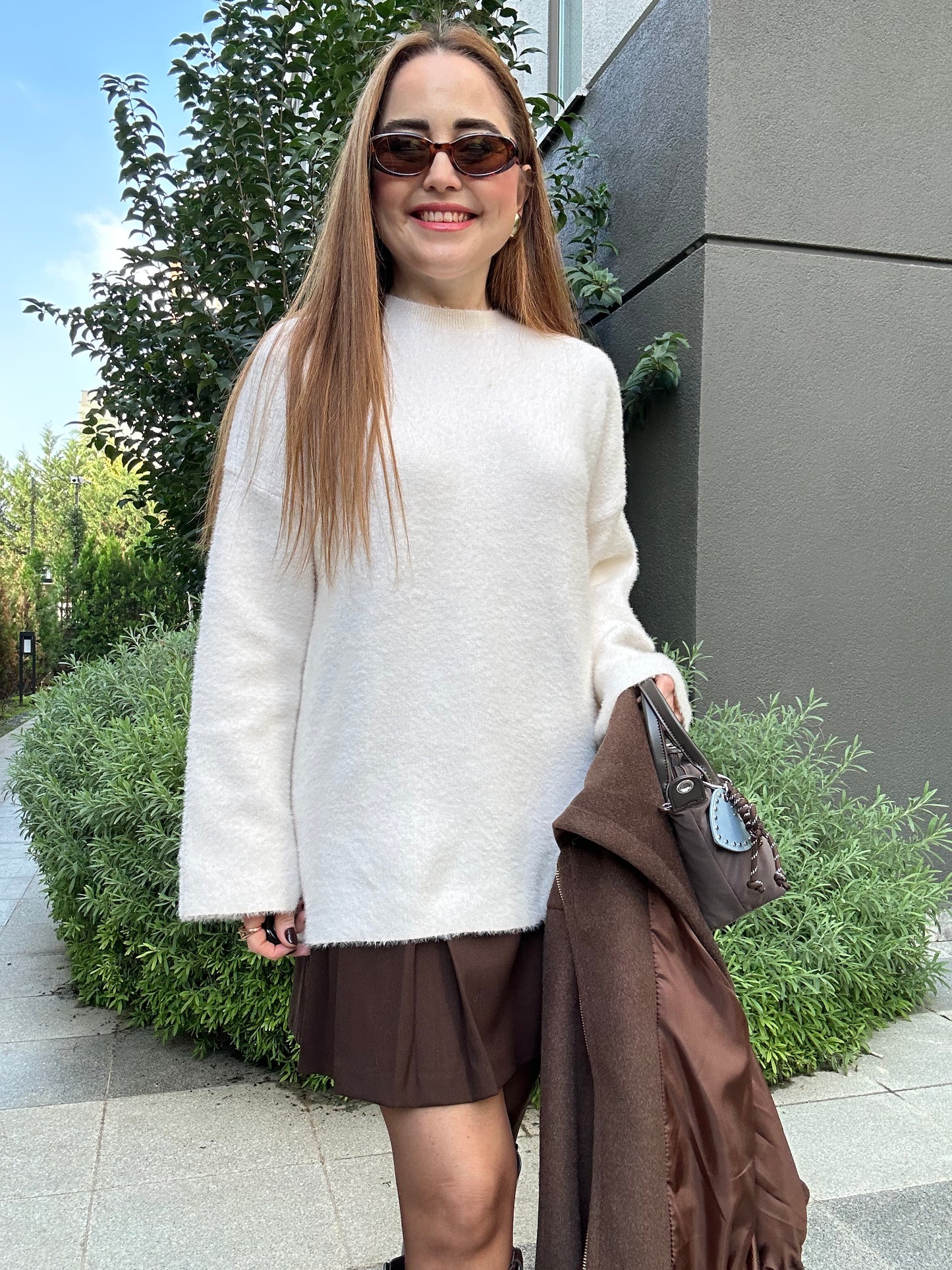 Yumoş tüylü kazak