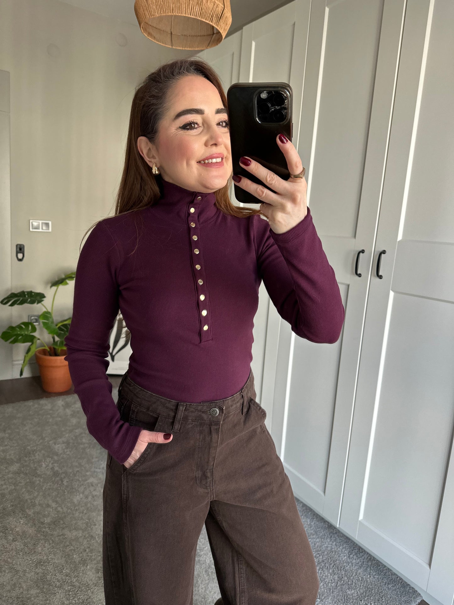 Gold çıtçıtlı fitilli body