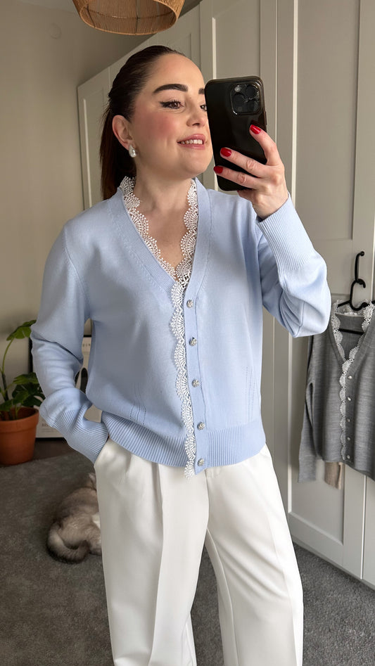 Premium Dantelli hırka