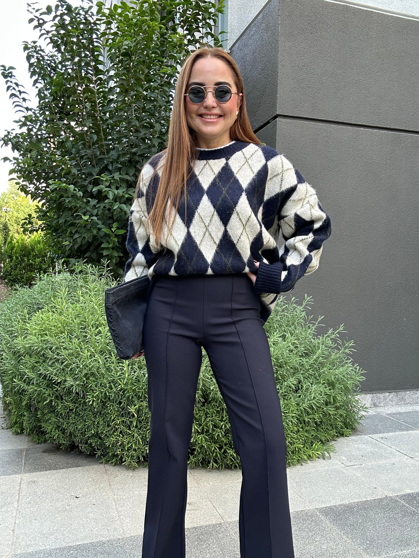 Likralı premium pantolon