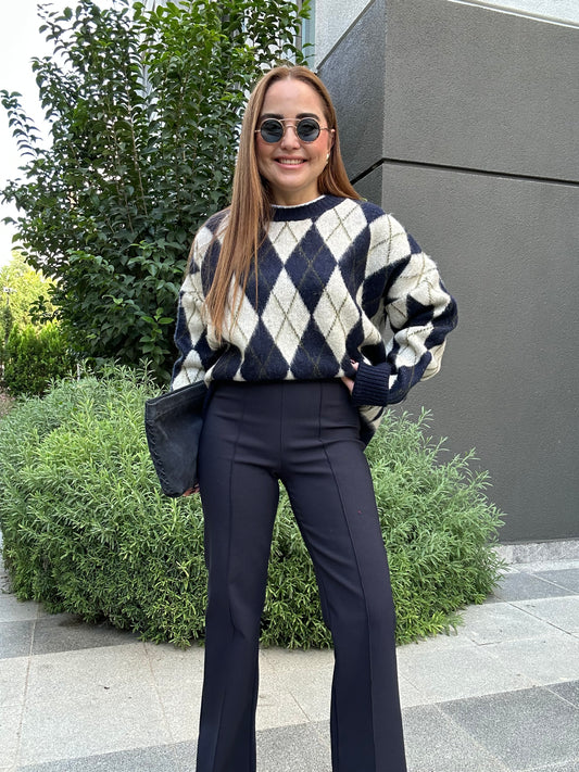 Likralı premium pantolon