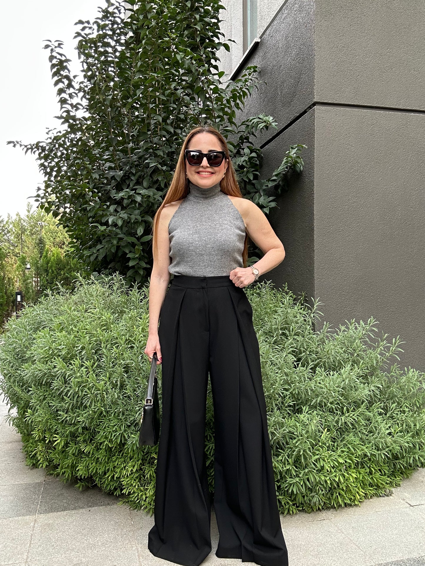 Premium pileli pantolon