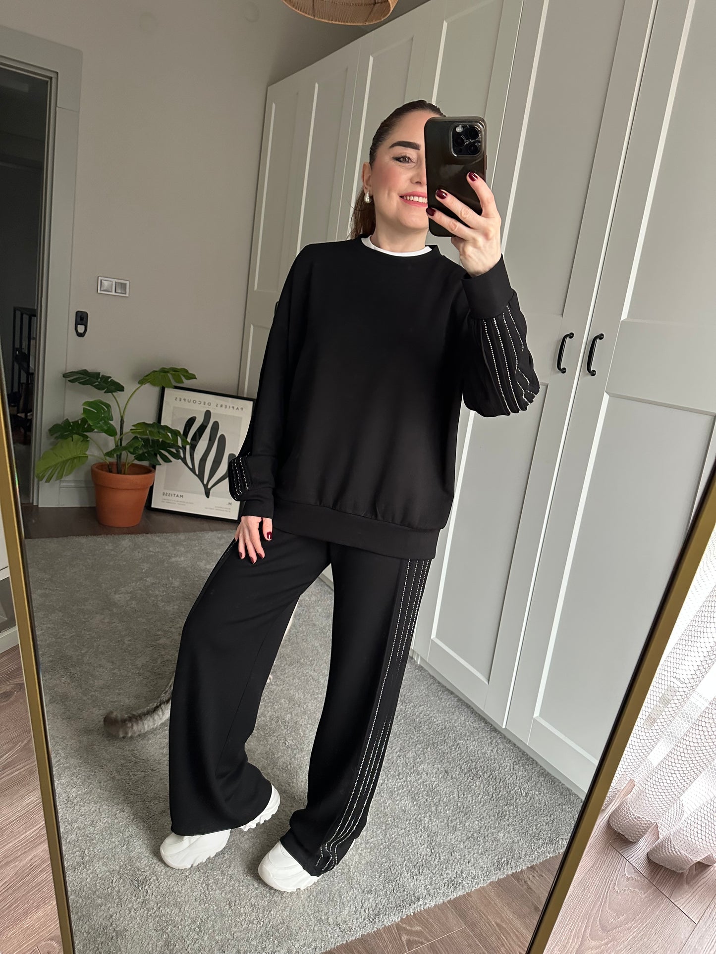 Taşlı modal takım