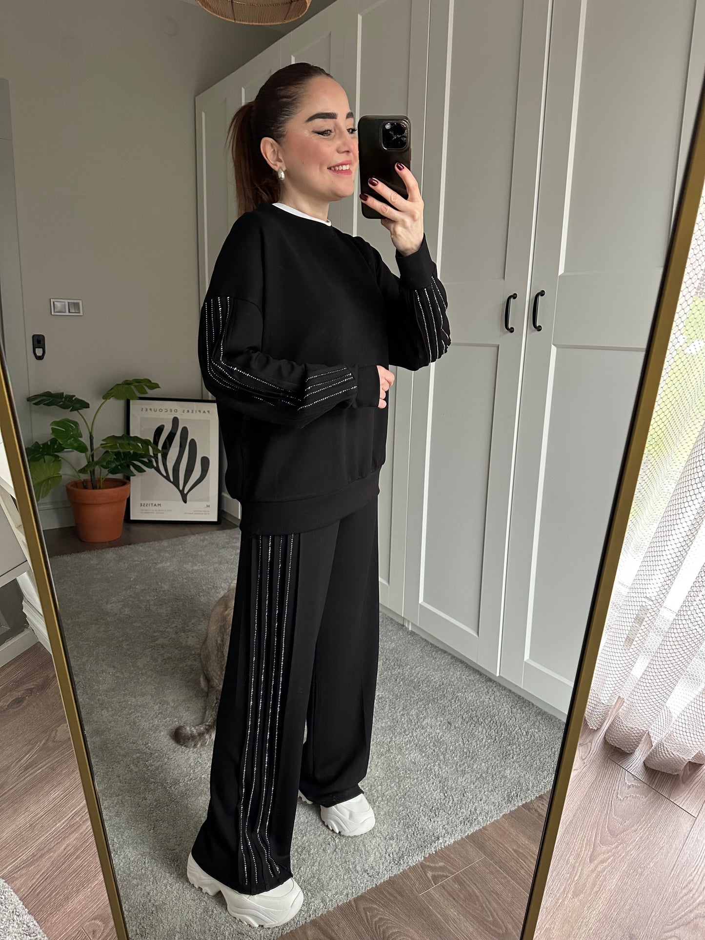 Taşlı modal takım