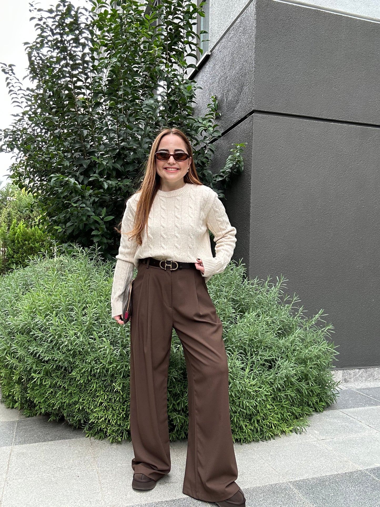 Marka muadil kumaş palazzo