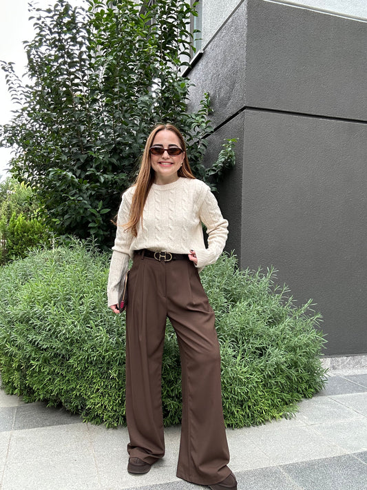 Marka muadil kumaş palazzo