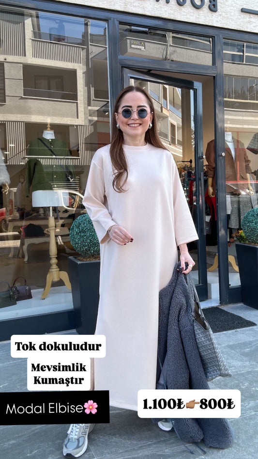Modal basic elbise