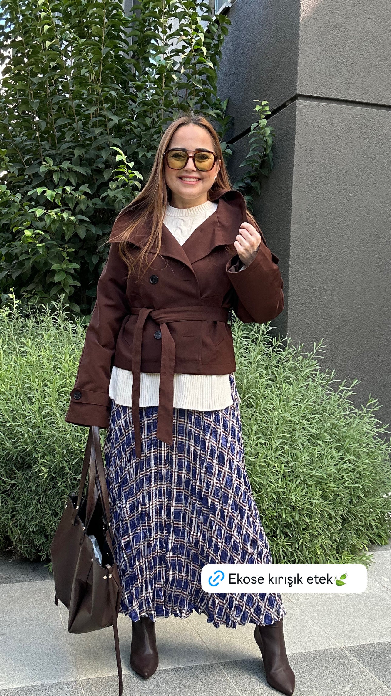 Premium kısa trençkot