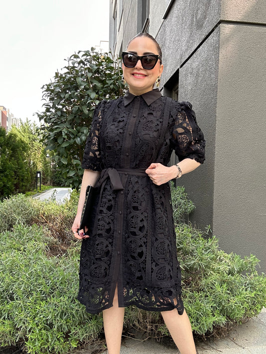 Premium beyaziş elbise