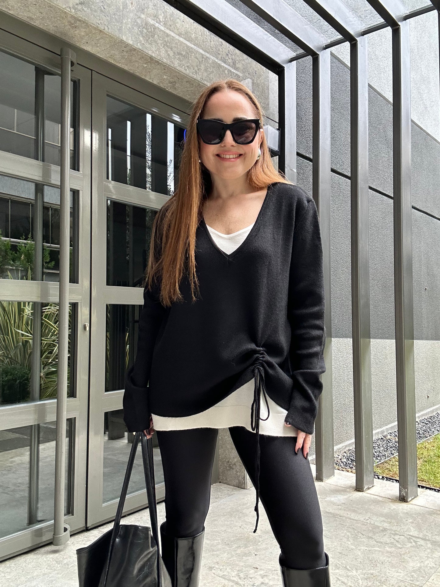 Premium bağlamalı triko