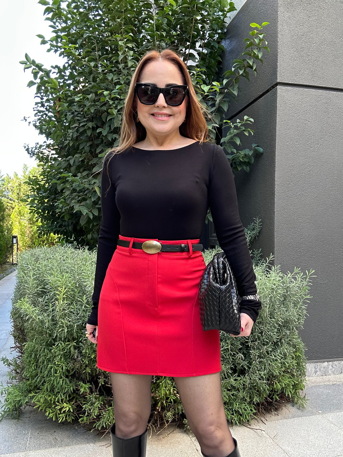 Lola kemerli mini etek (Kemer Dahildir)