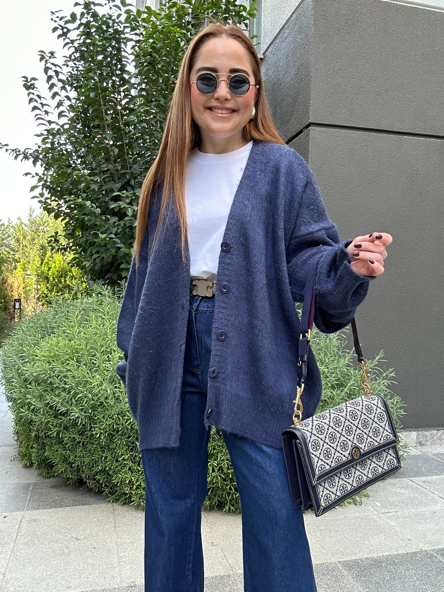 Yumoş oversize hırka