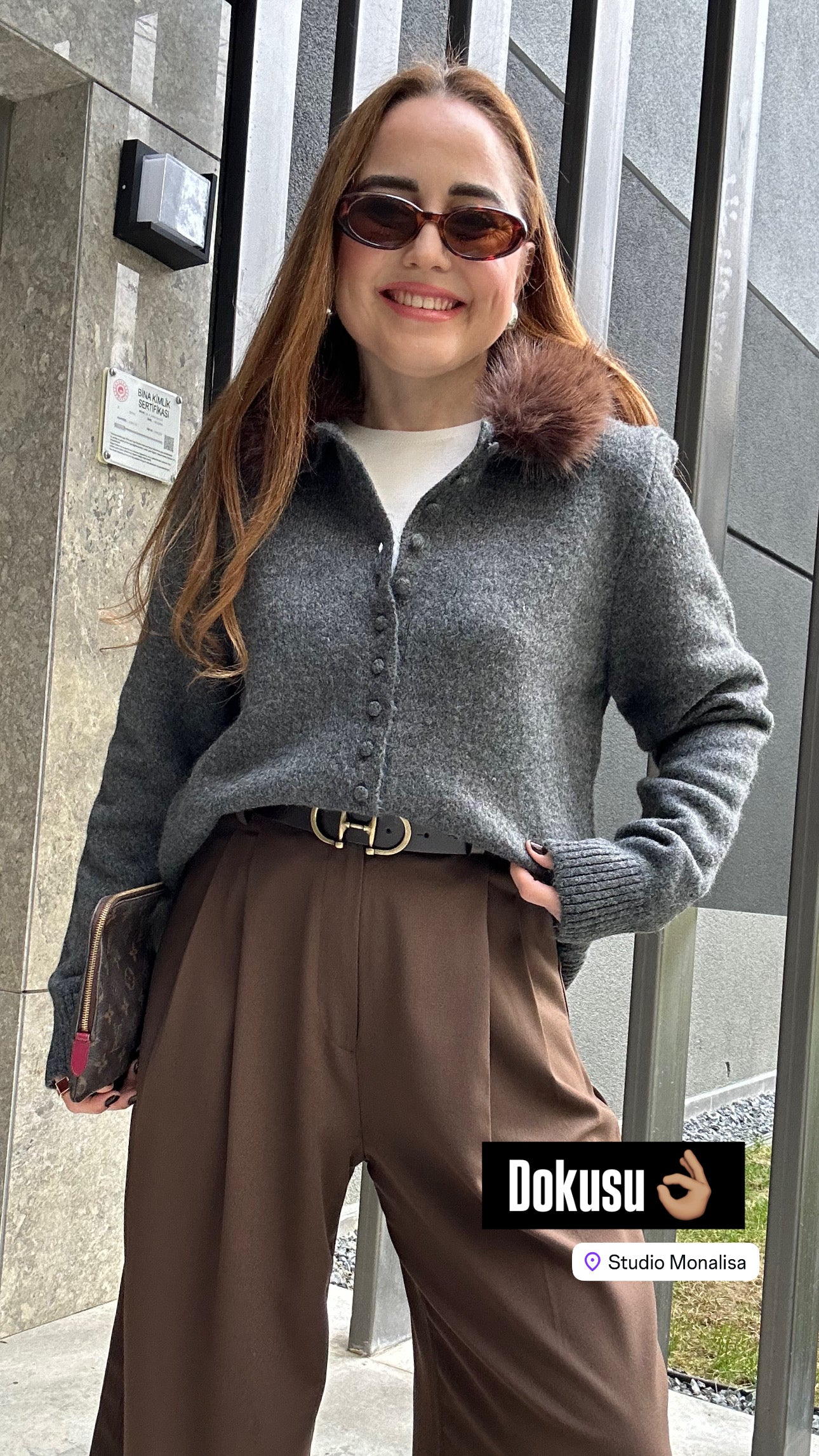 Kürkü çıkabilir hırka