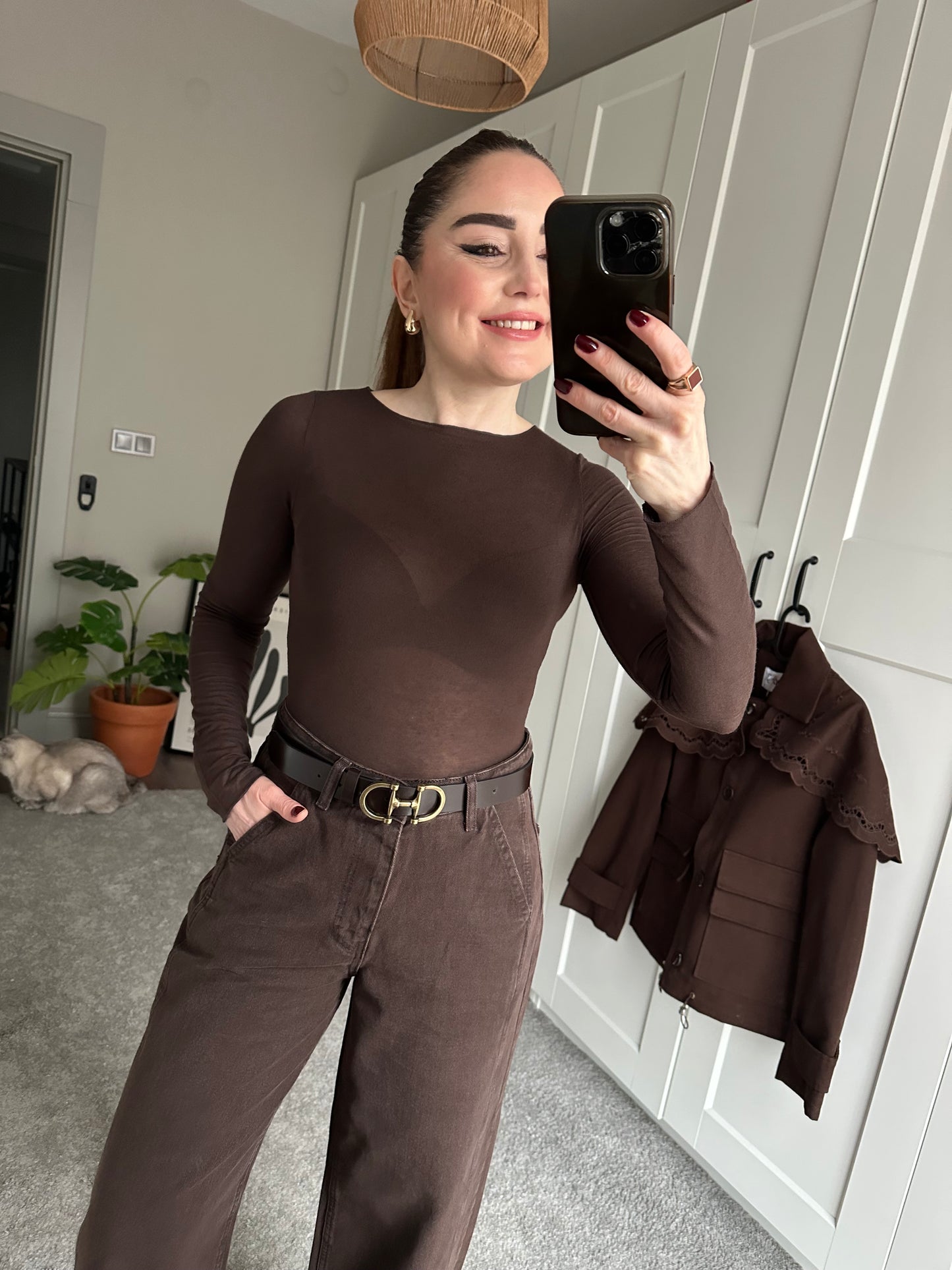 Kaşmir karışımlı transparan bluz ( Dilvin Marka )