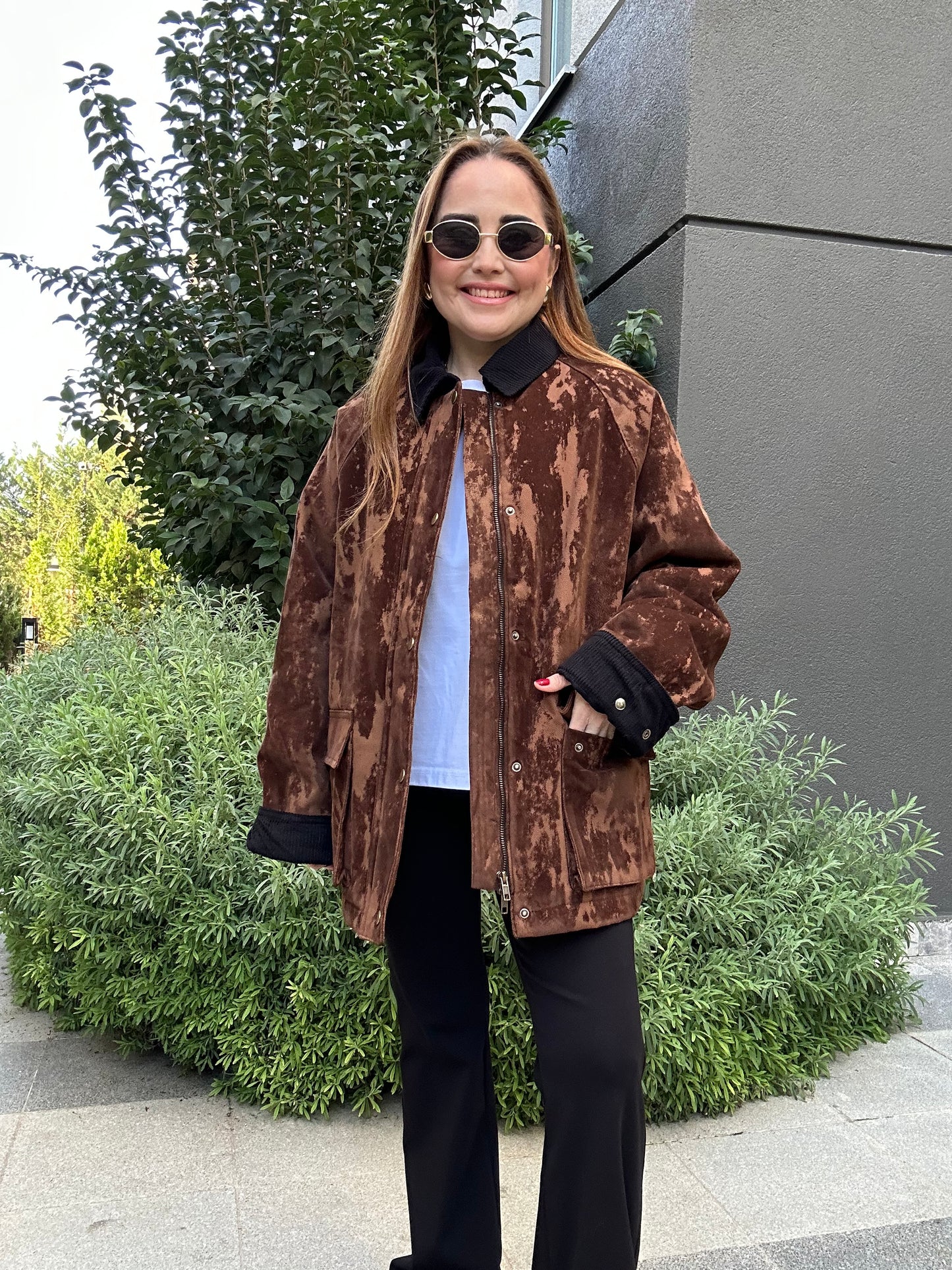 Tasarım kapitone mont