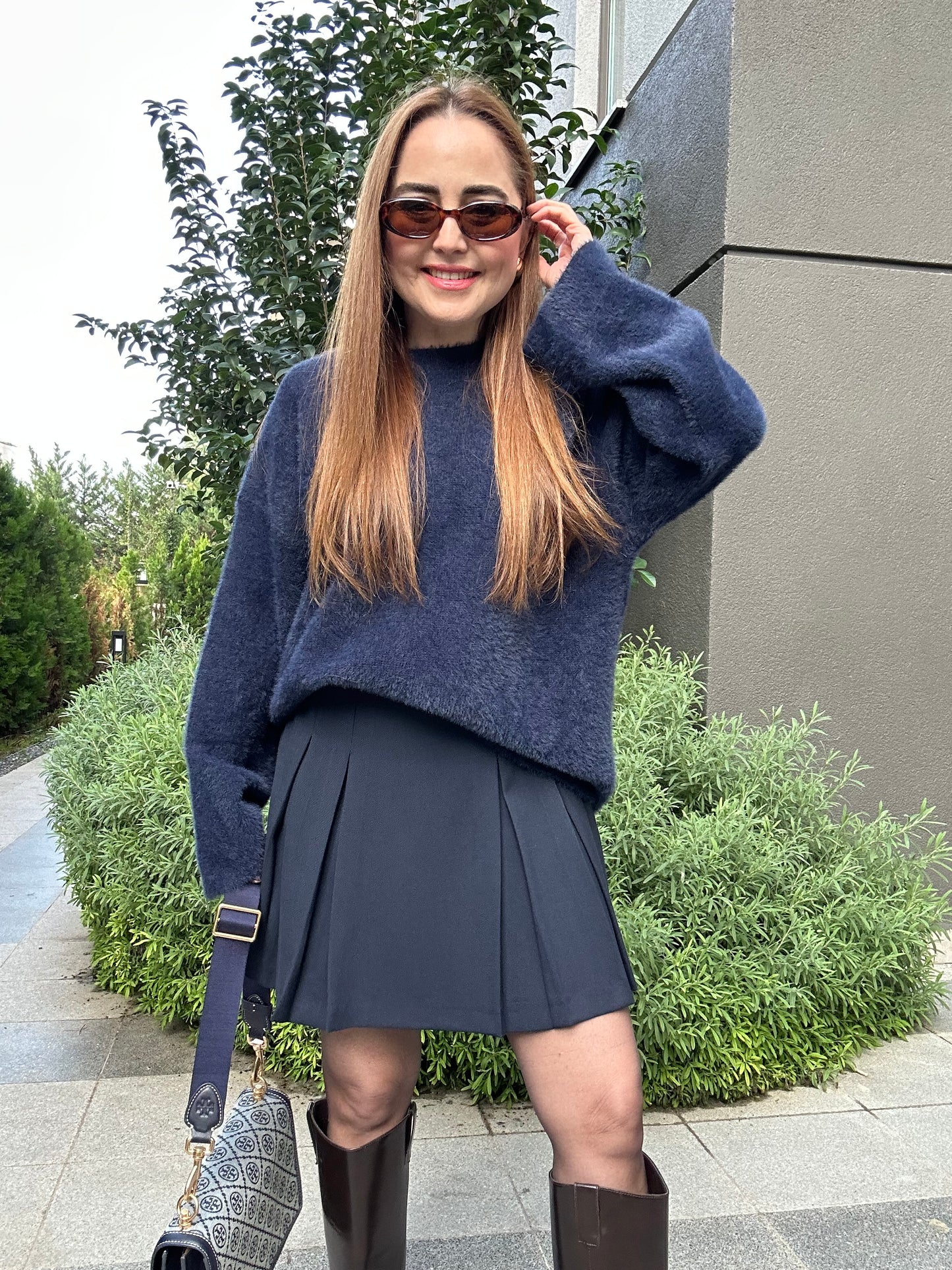 Yumoş tüylü kazak