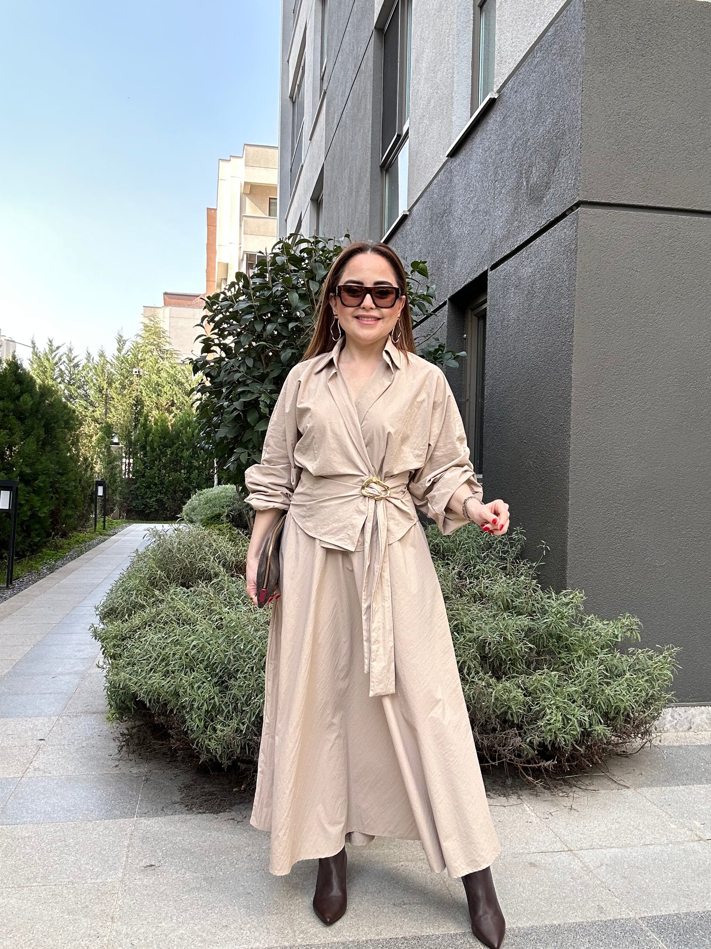 Toka detaylı paraşüt takım