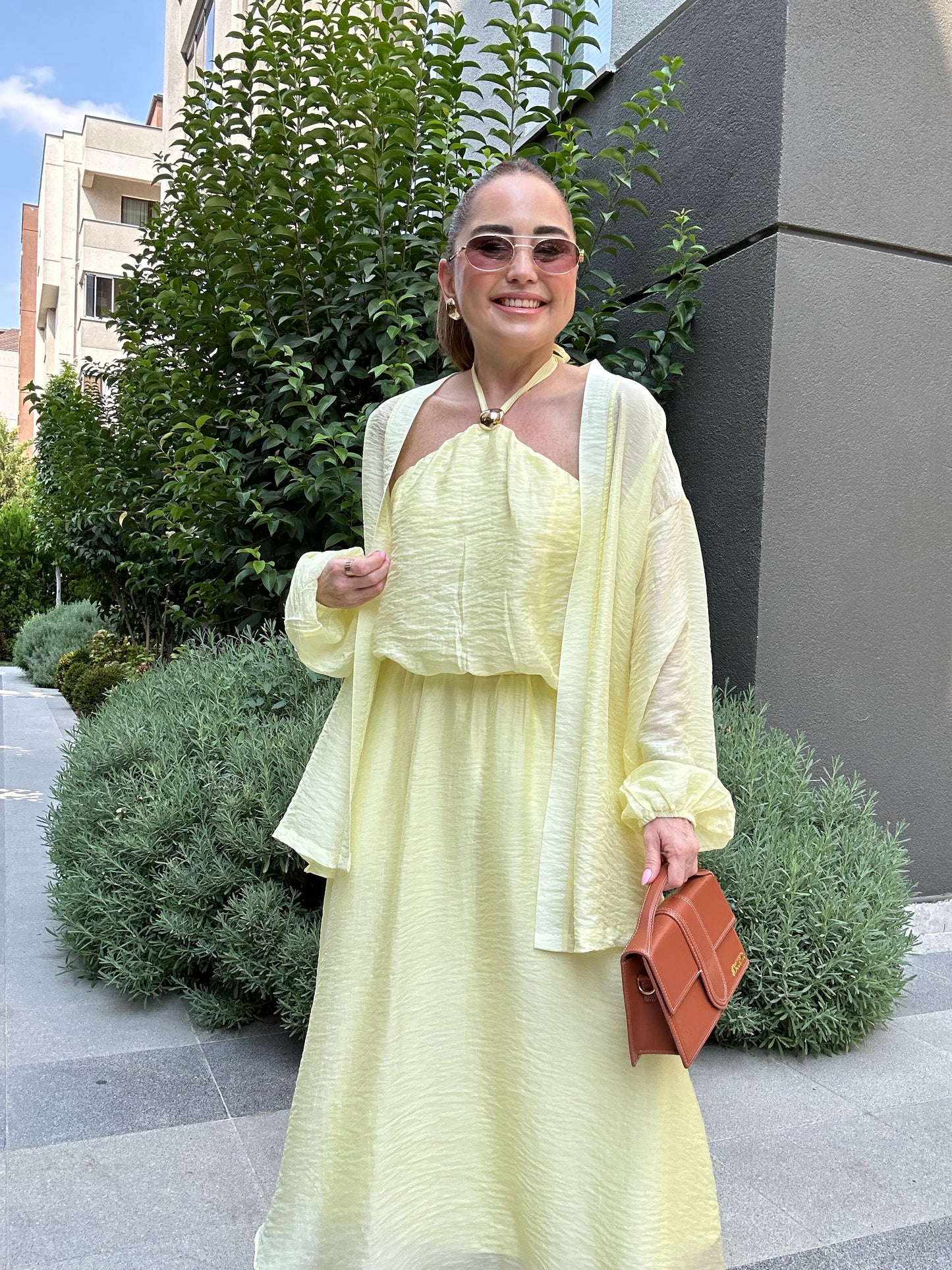 Tiril transparan ceket