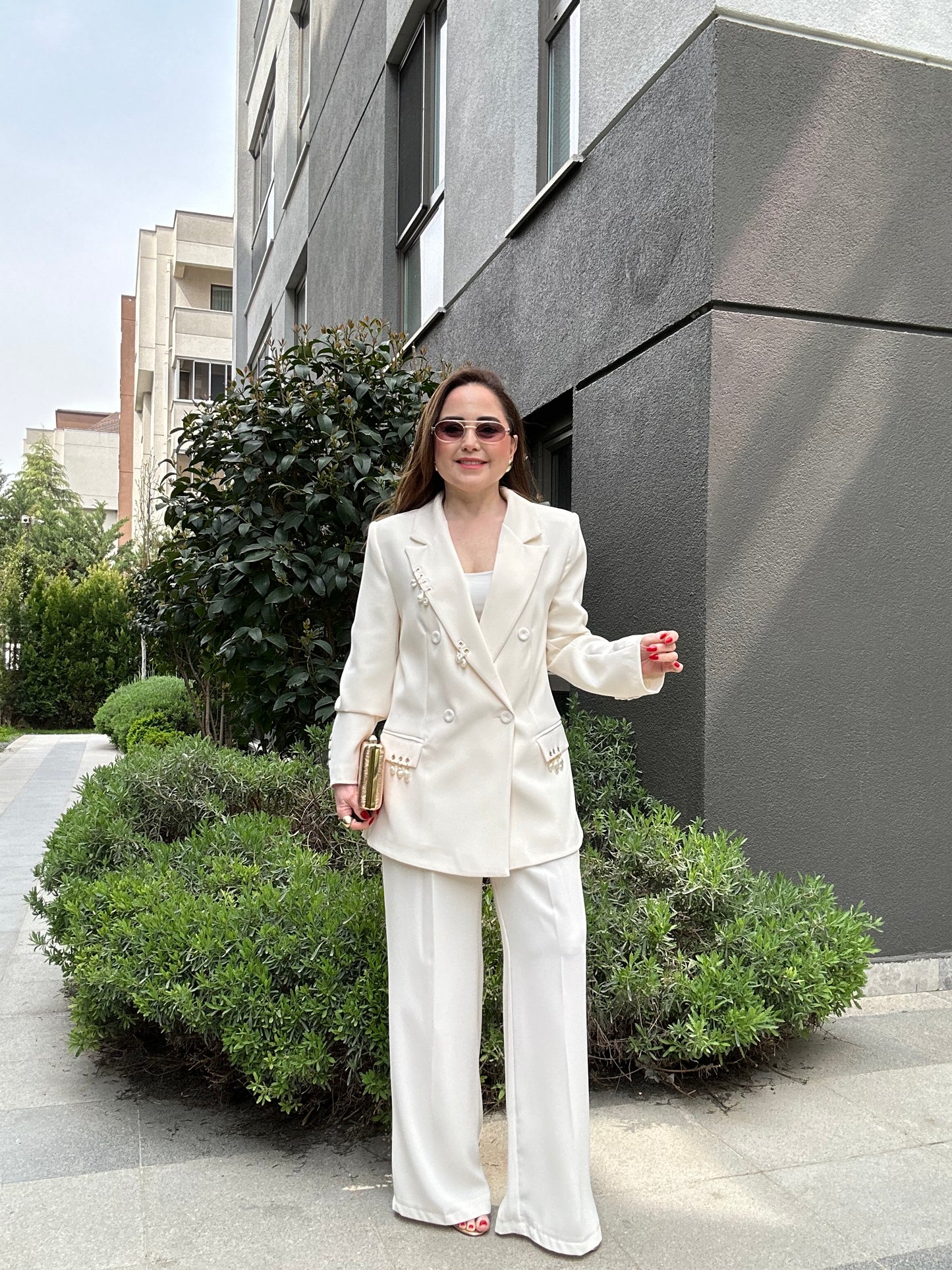 Marka muadil premium incili blazer