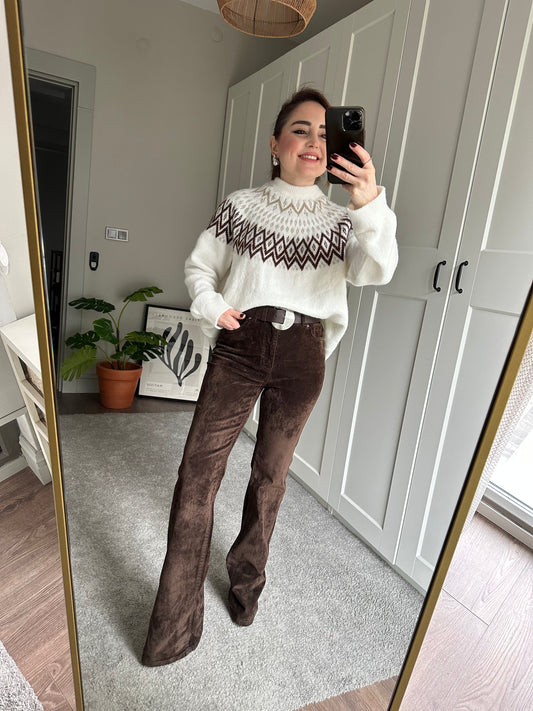 Dilvin kadife pantolon