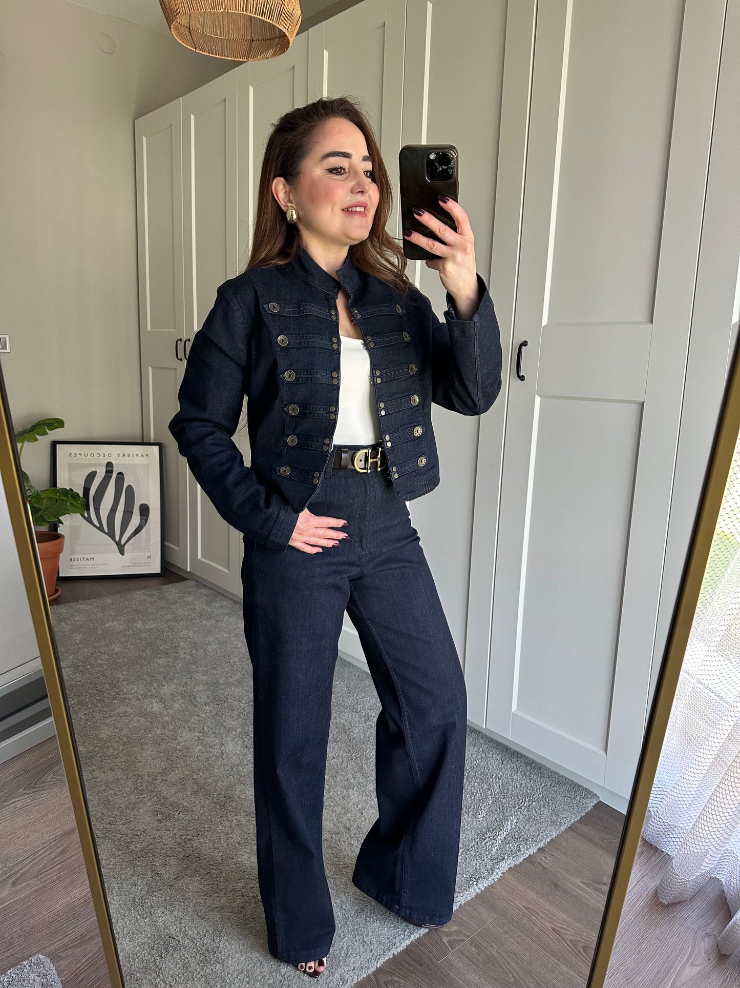 Napolyon denim takım
