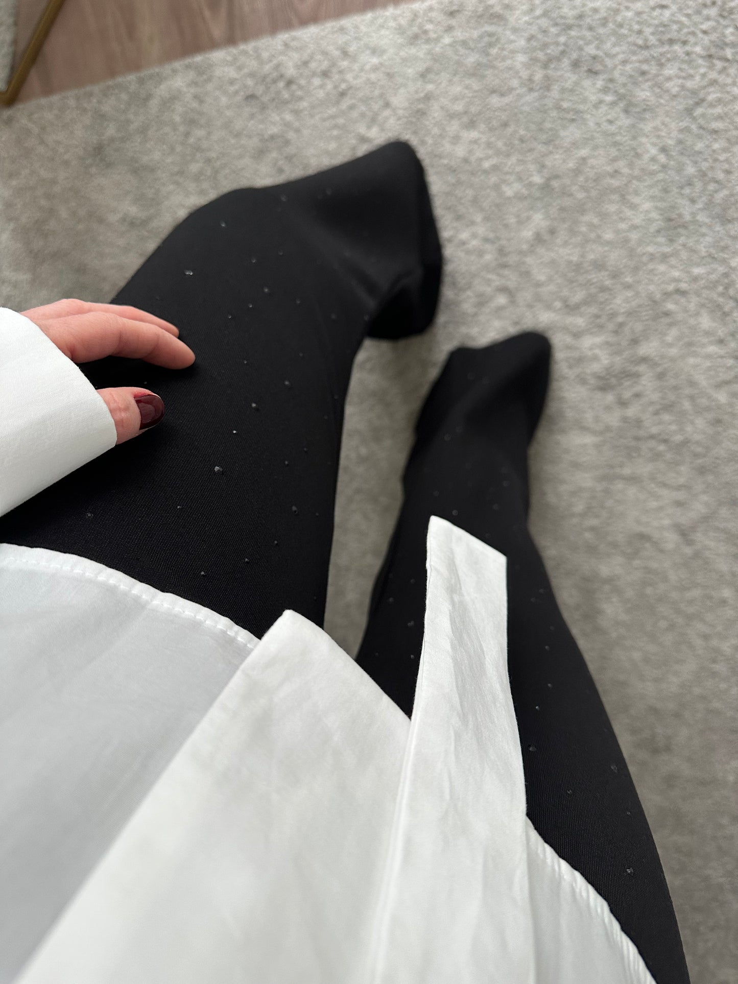 Taşlı ispanyol pantolon