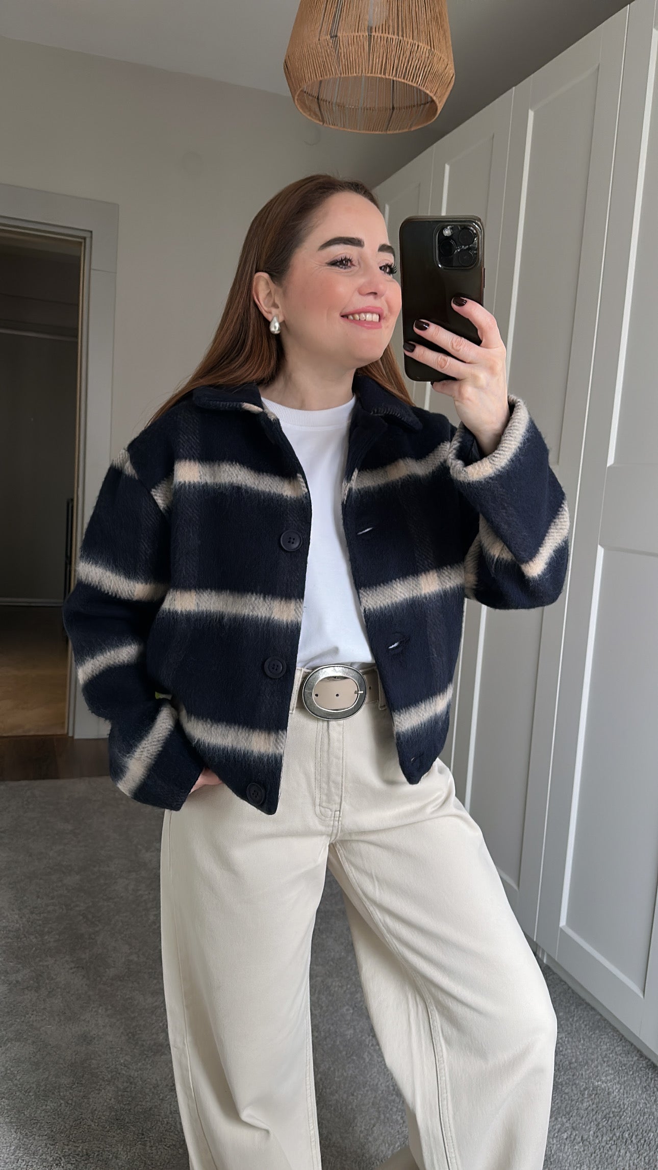 Yumuşak ekose ceket