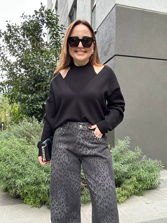 İkili triko bluz ( Ayrı ayrı kullanılabilir )