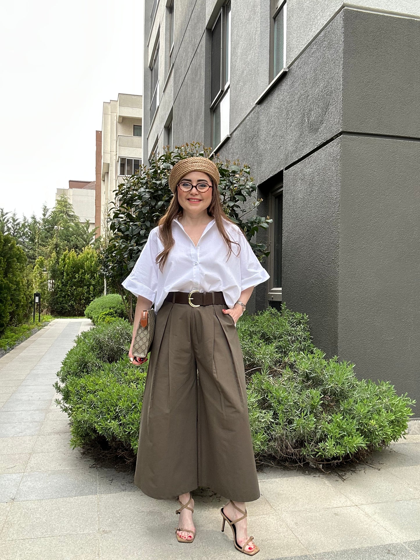 Premium oversize poplin gömlek