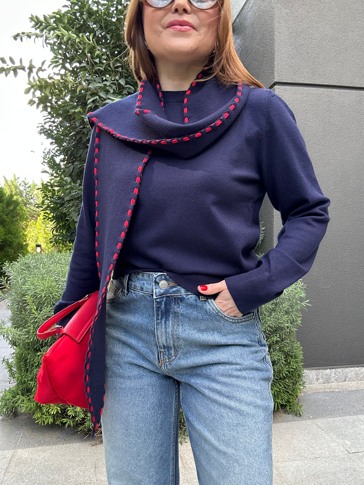Lola premium detaylı triko